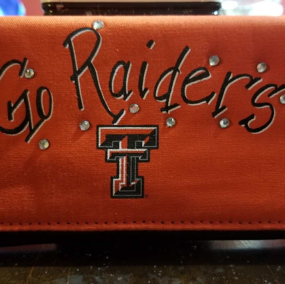 Texas Red Raiders wallet NWT